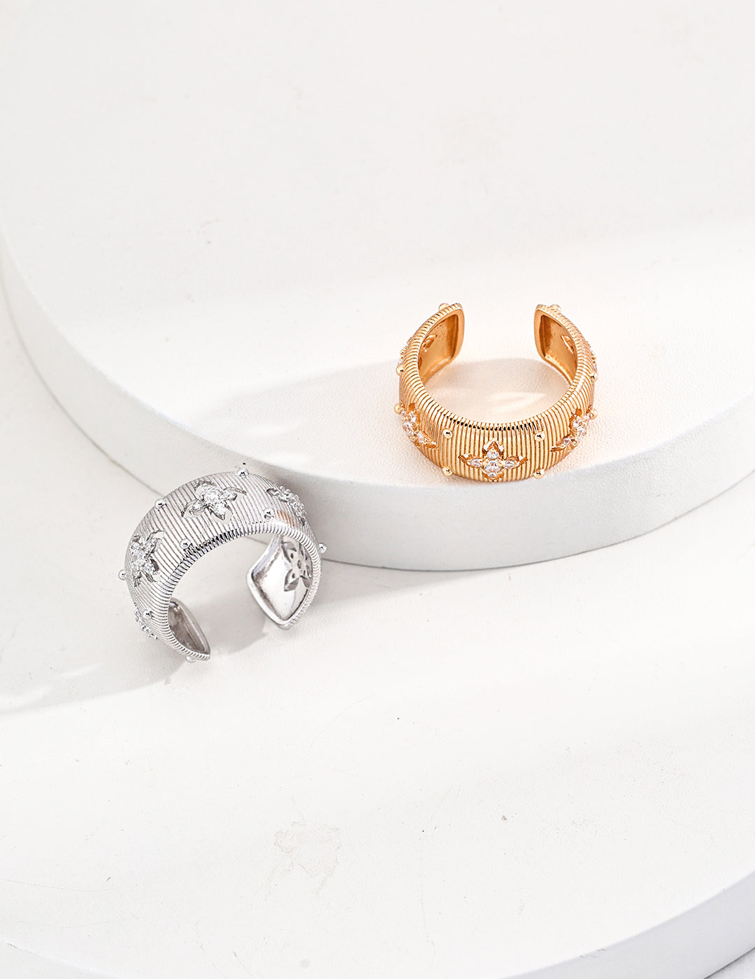 Golden Bloom Ring