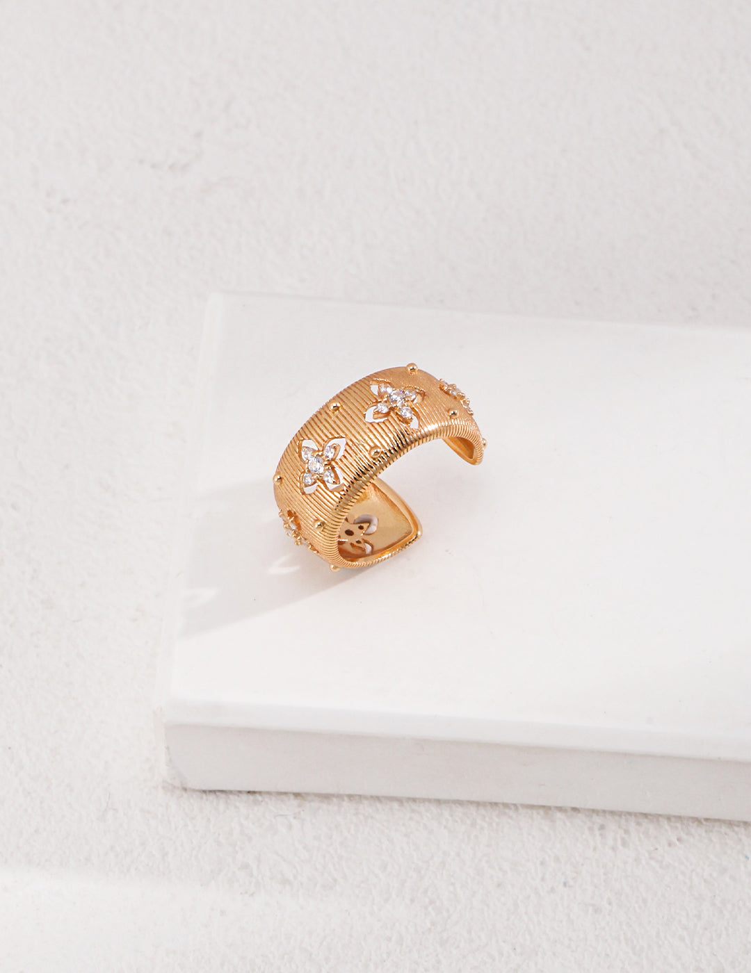 Golden Bloom Ring