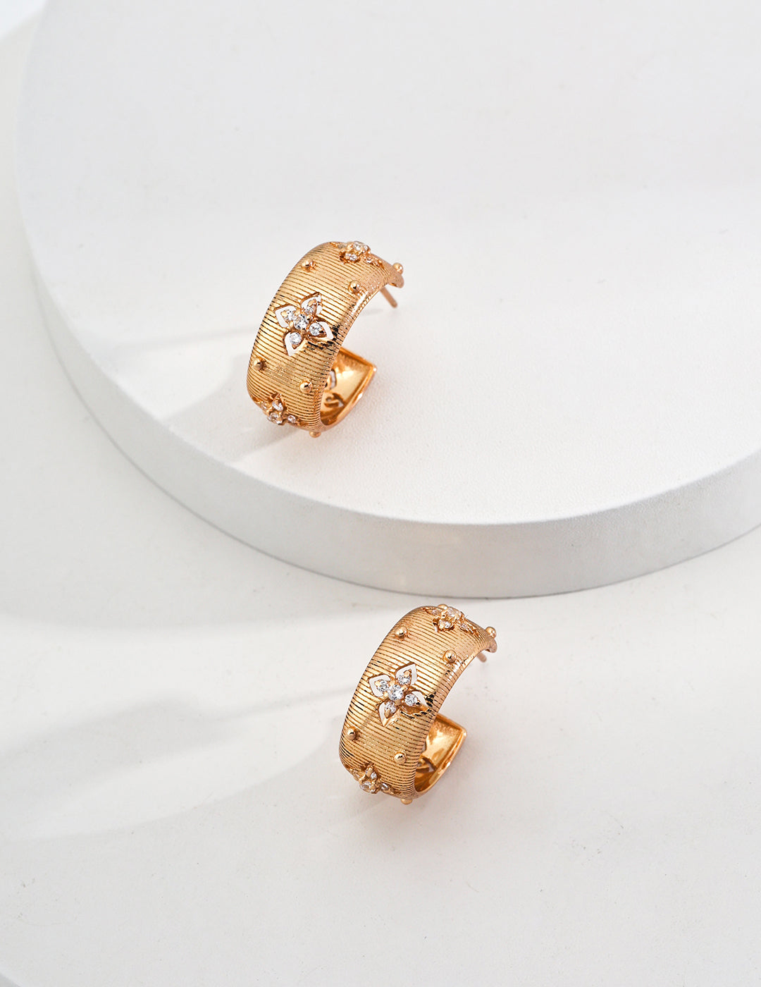 Golden Bloom Earrings