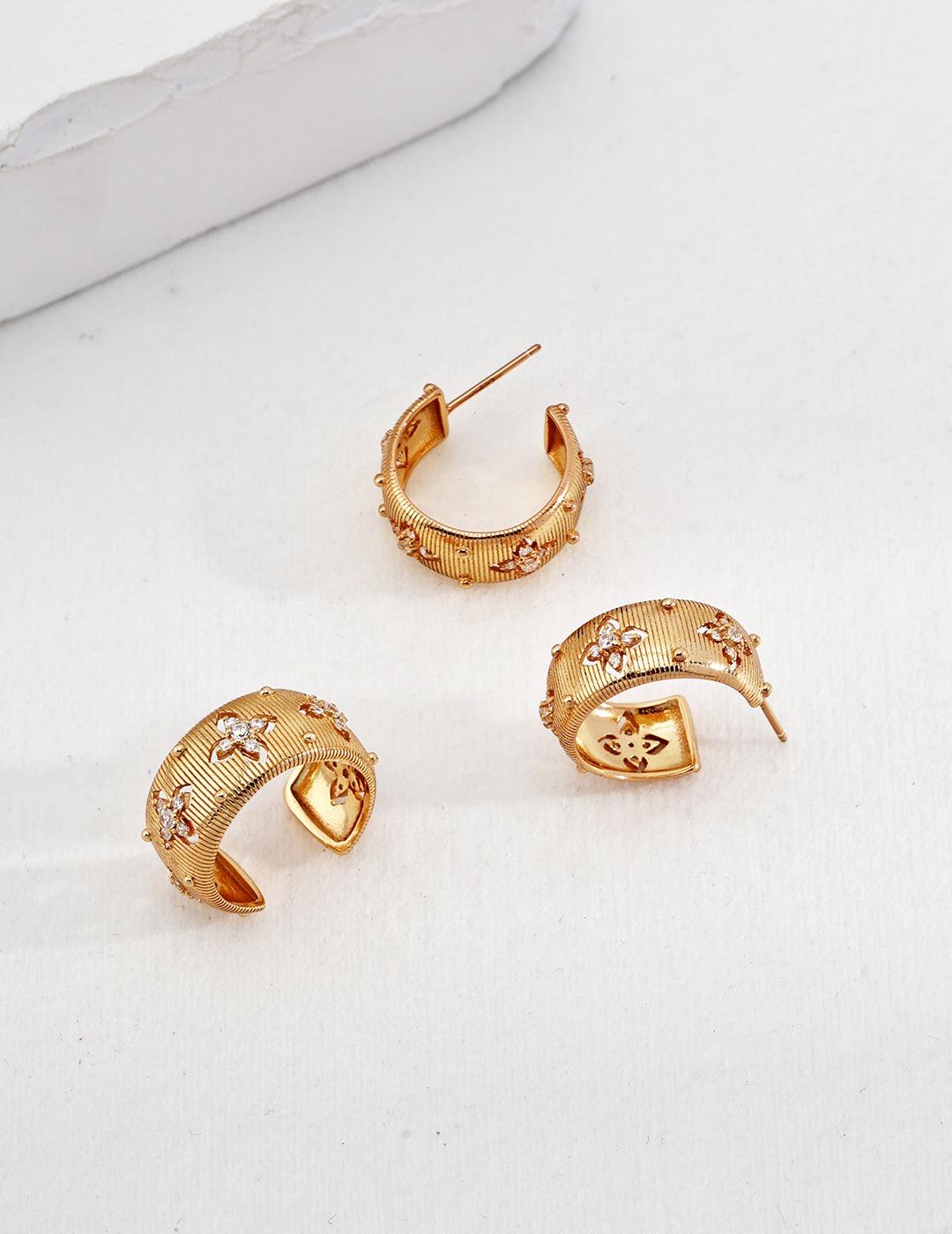 Golden Bloom Earrings