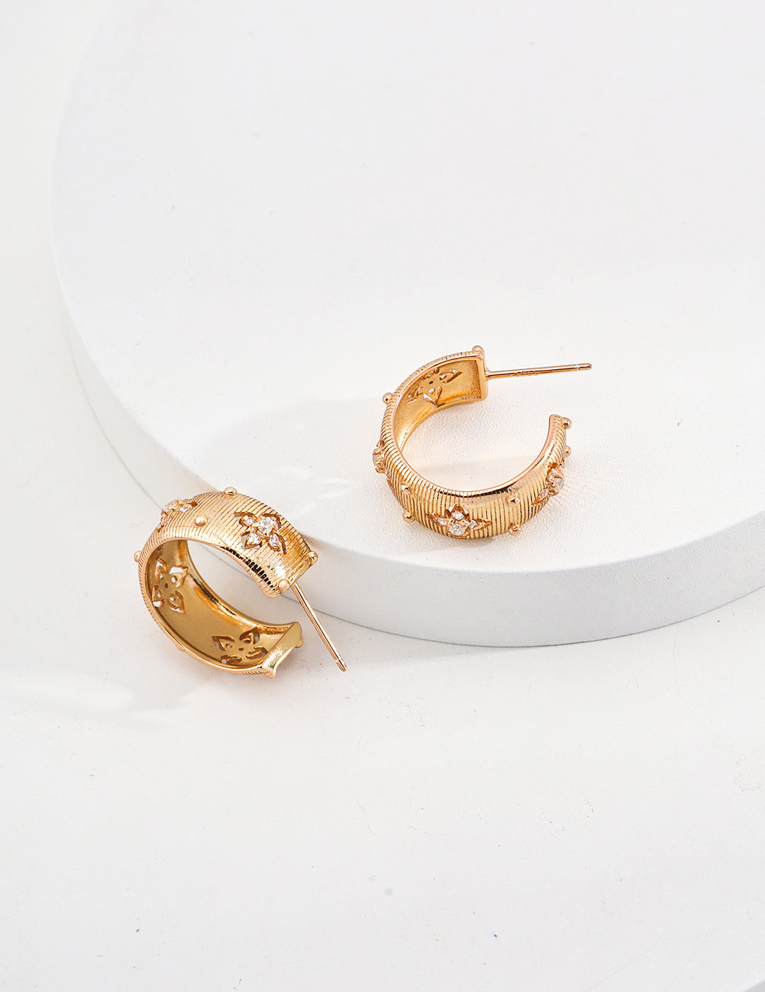 Golden Bloom Earrings
