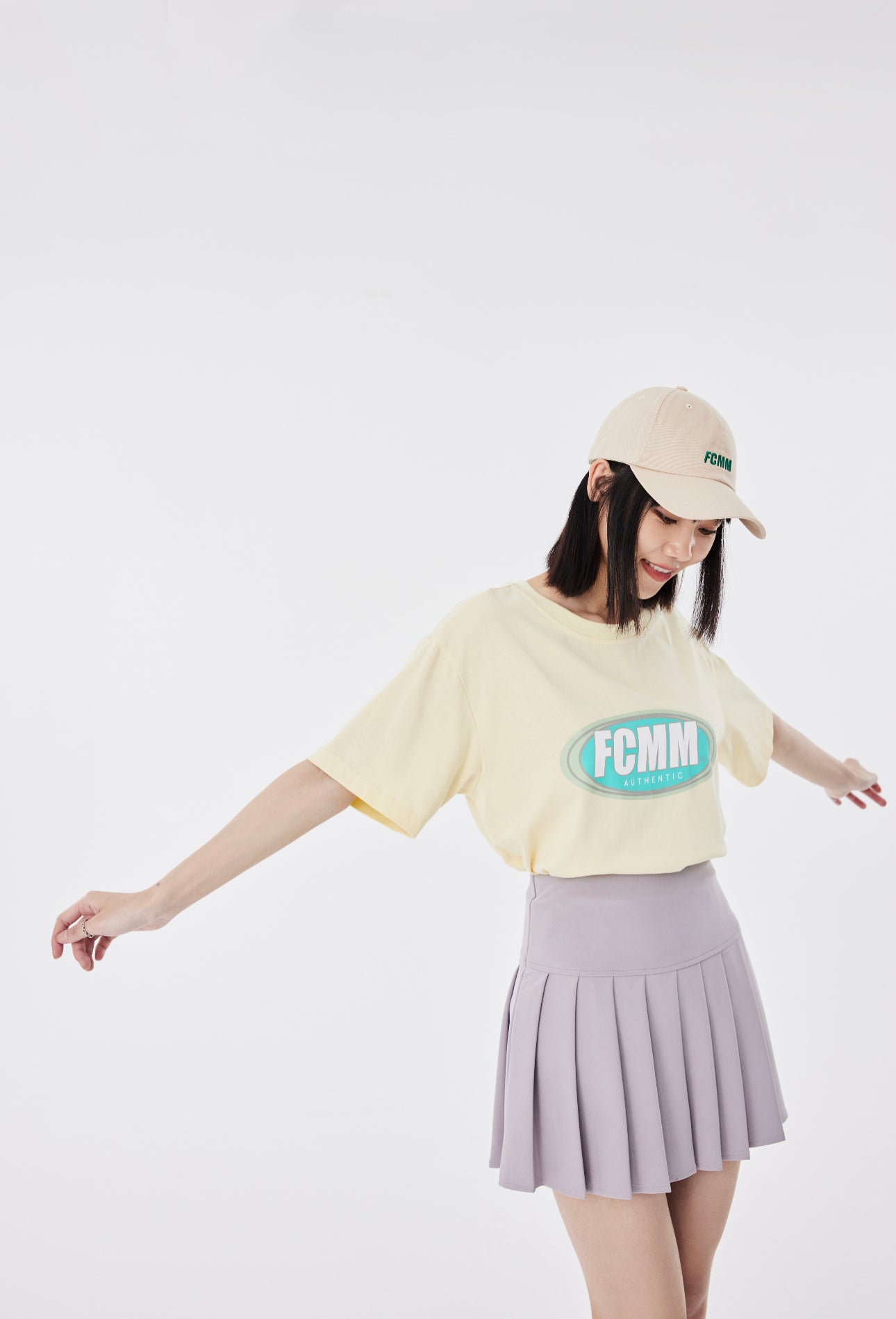 FCMM Baseball Cap in Cream