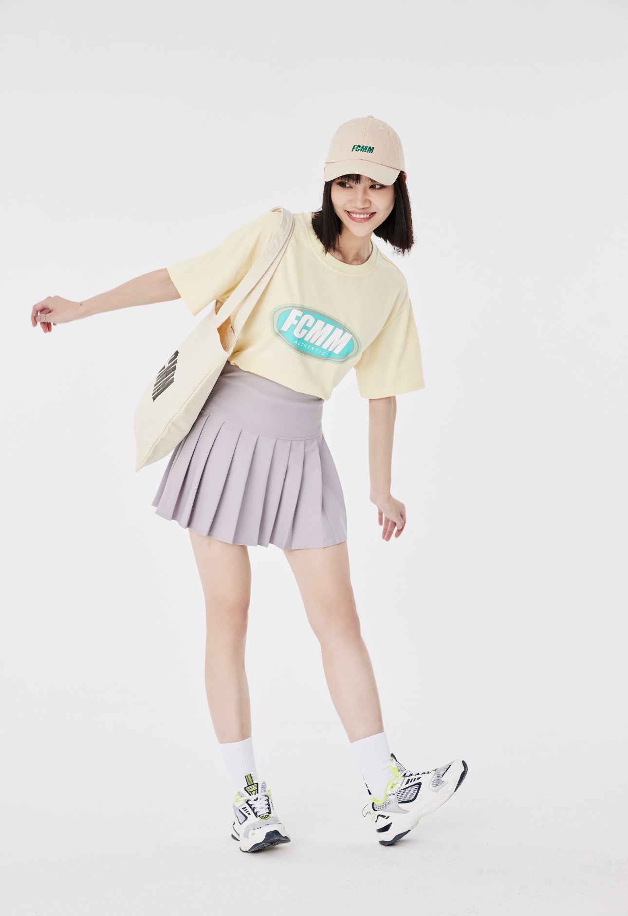 FCMM Baseball Cap in Cream