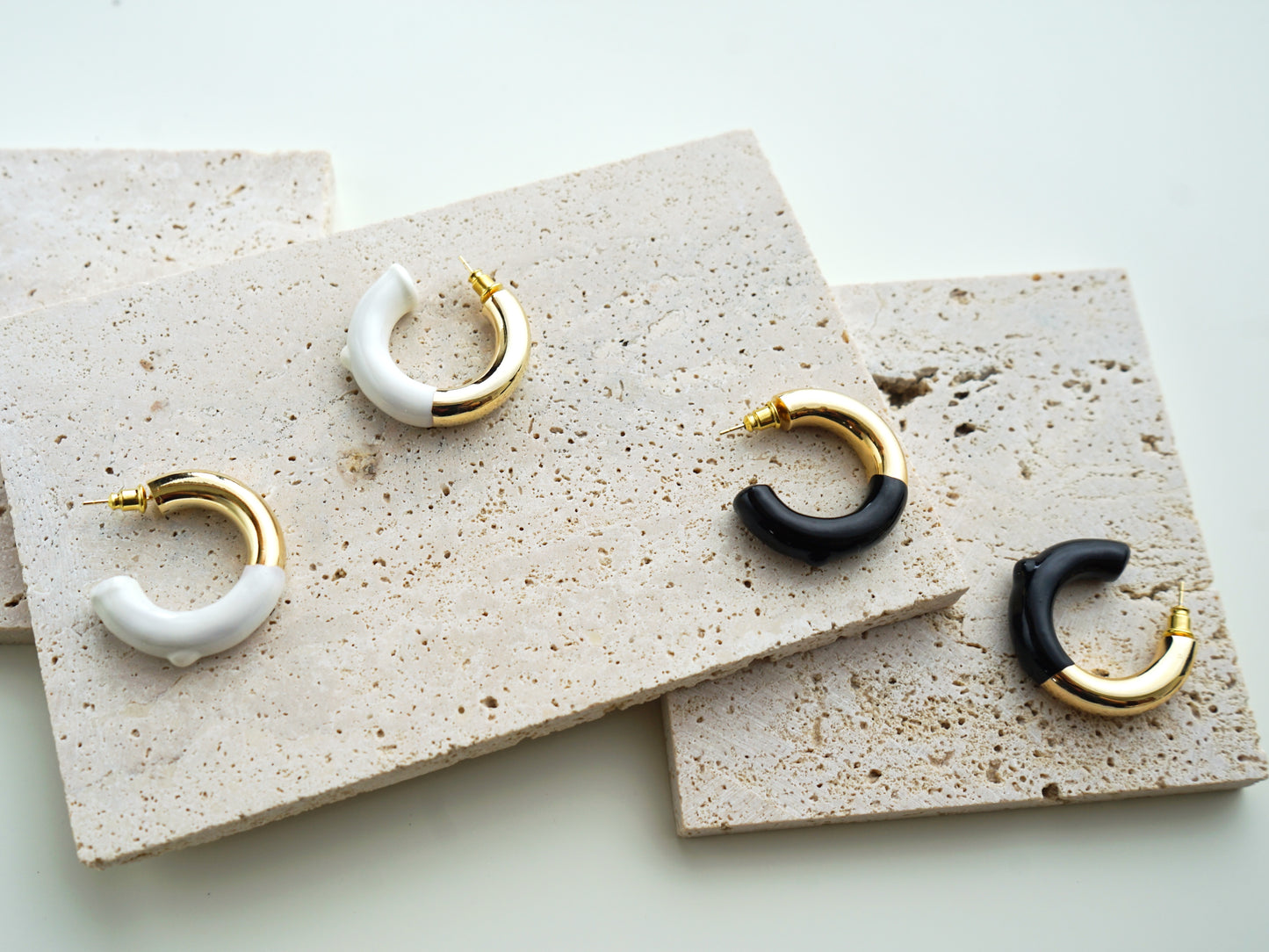 Enamel Hoops