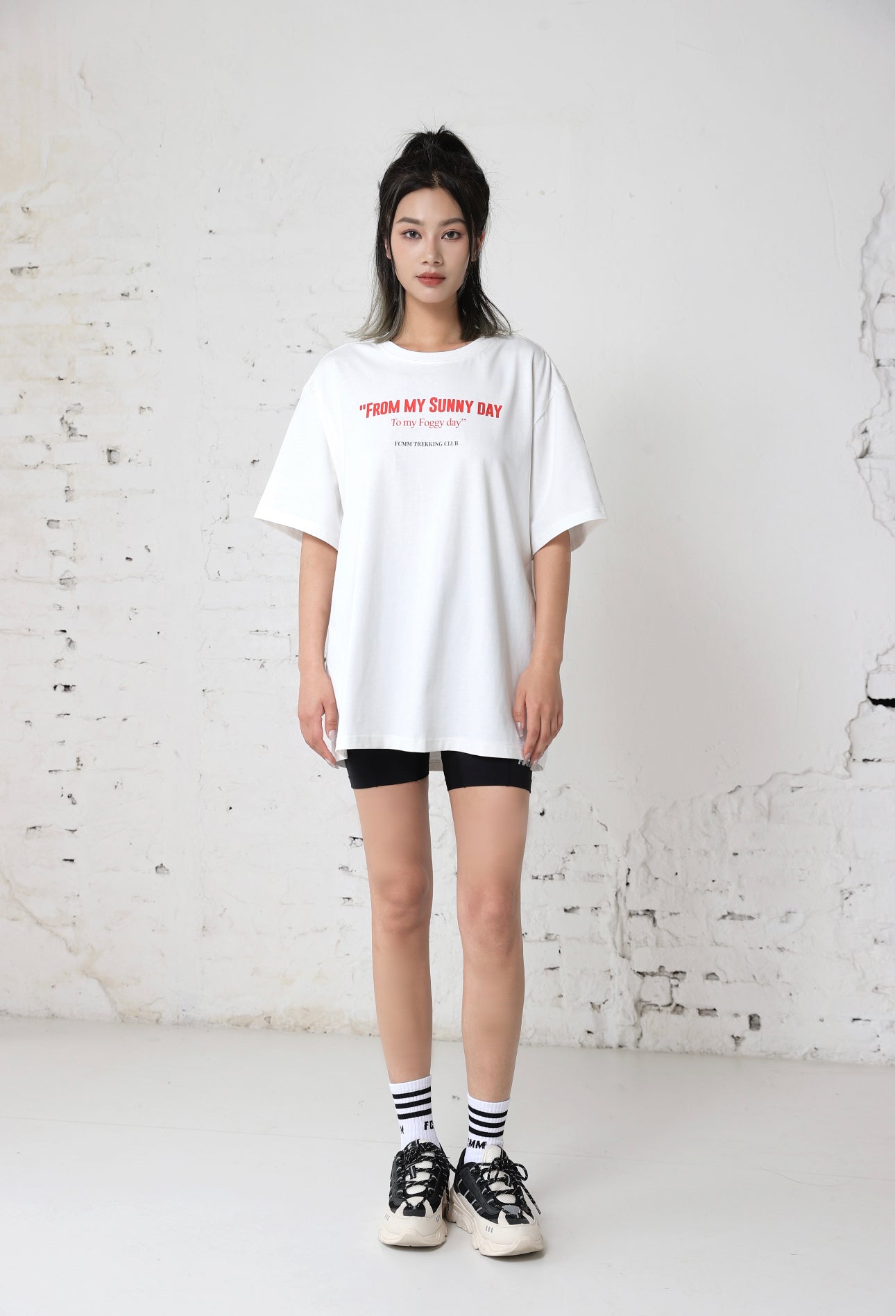 FCMM Quotes T-shirt in White