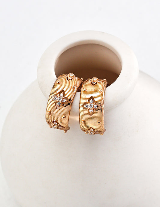Golden Bloom Earrings