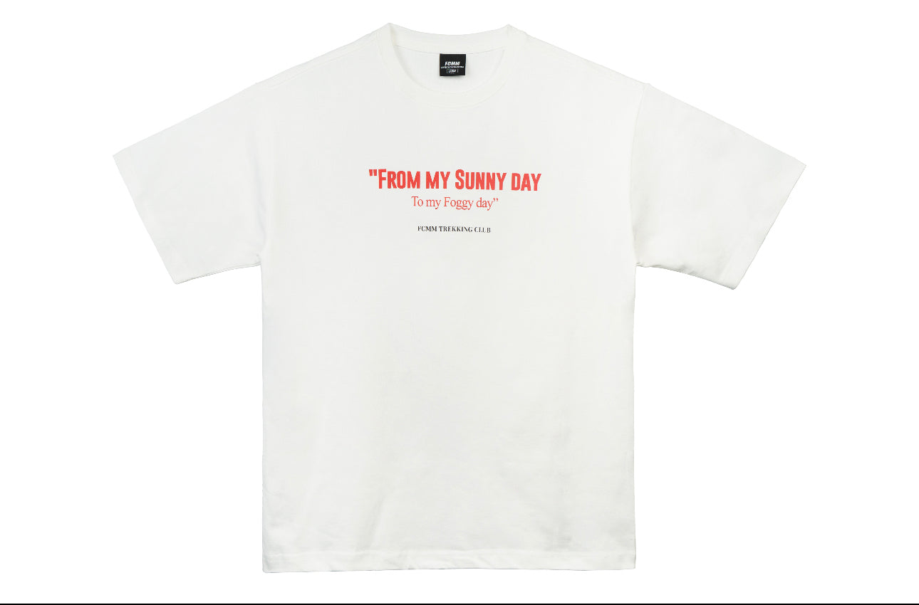 FCMM Quotes T-shirt in White