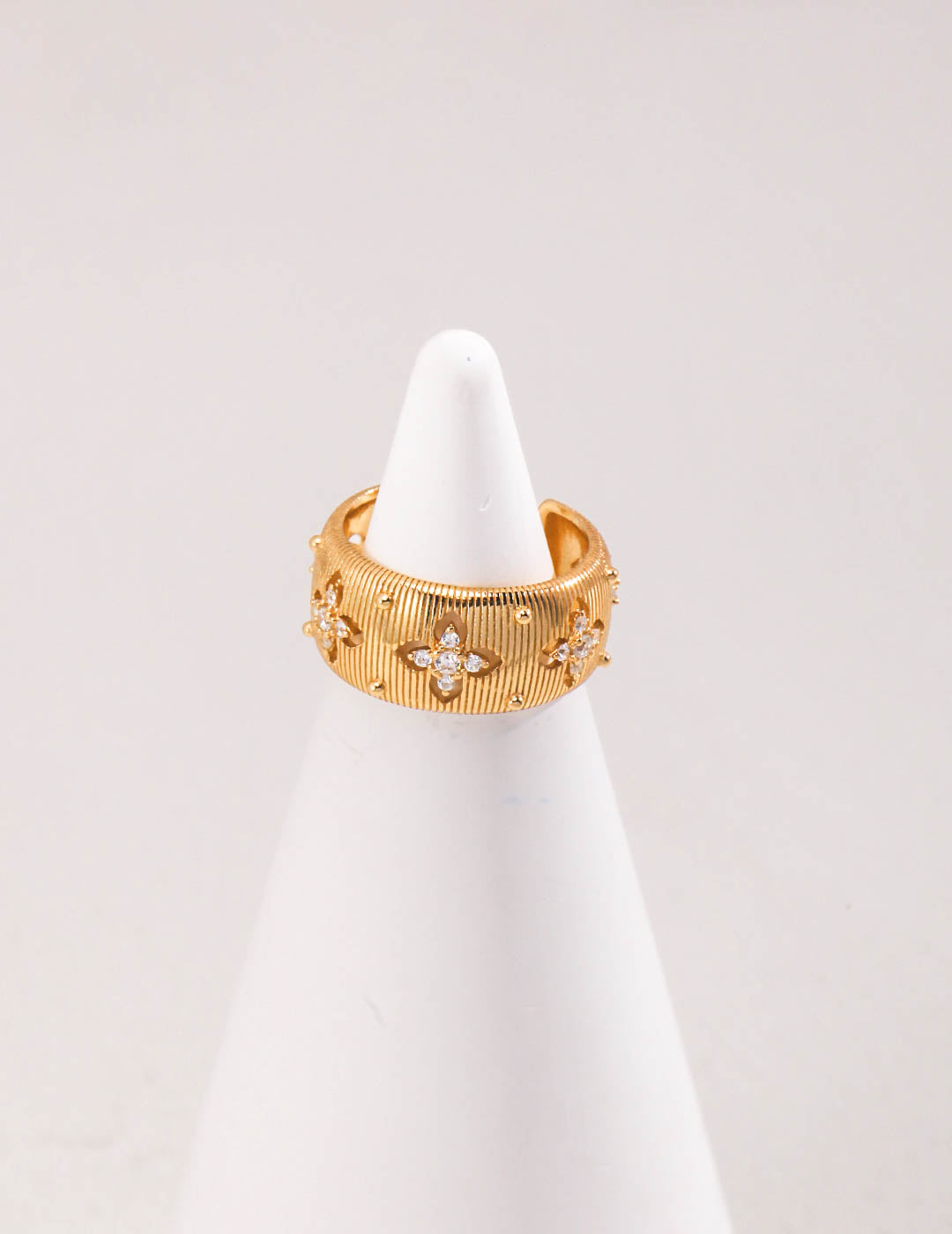 Golden Bloom Ring